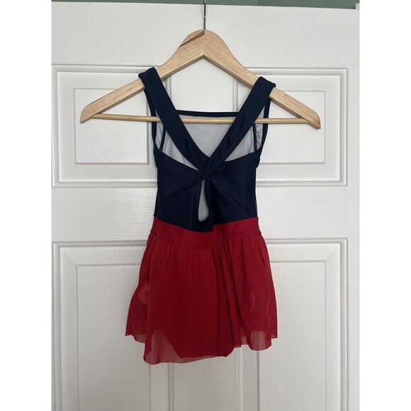 Hanna Andersson Captain American Swimsuit Skirt Size 5 Superhero - Picture 7 of 11